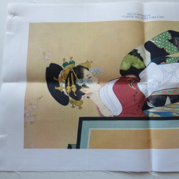 Tayu No Count Dimensions Cross Stitch Kit Geisha by Haruyo Martin 1990 Open - Picture 8 of 16